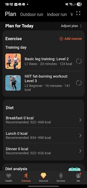 HUAWEI Health+ can help you lose weight and improve your fitness