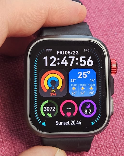 This is the default watch face