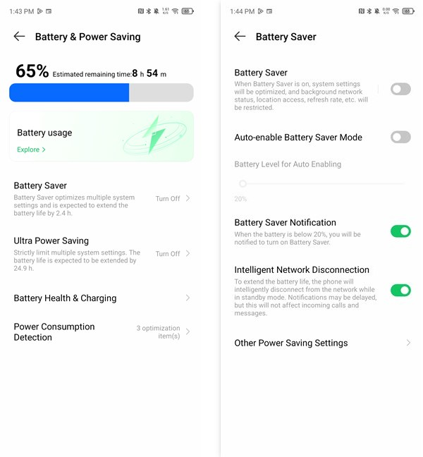 A 5000 mAh battery powers the device