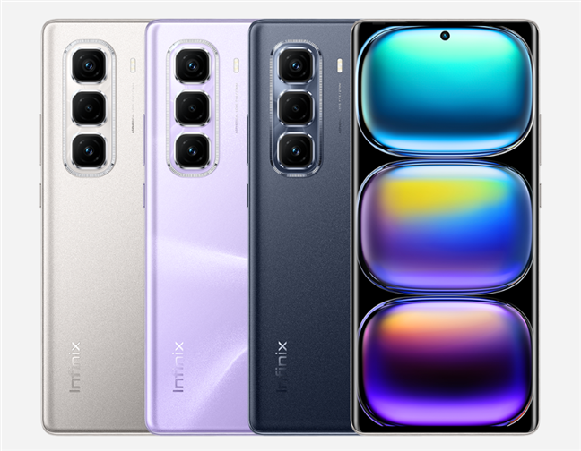 The color options available for the Infinix HOT 50 Pro+
