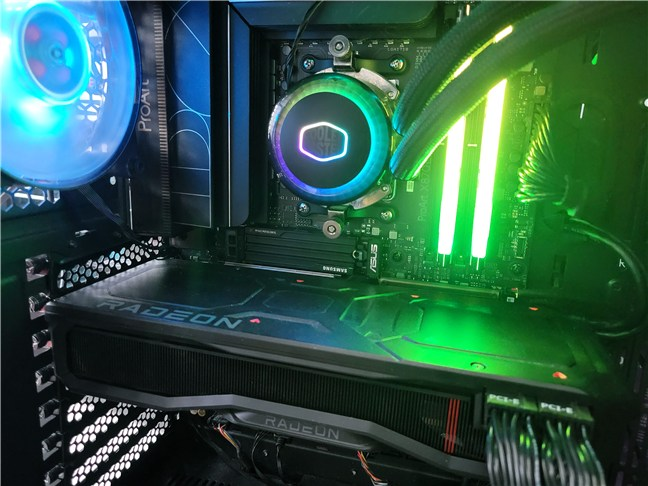Installing the SSD is easy