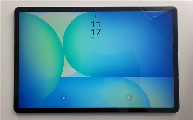 The bezels are thicker than the ones on a phone