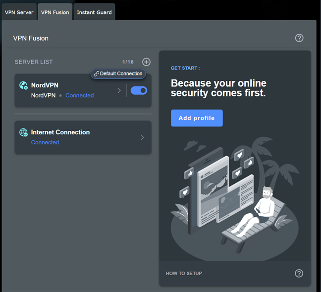 NordVPN is now added to VPN Fusion
