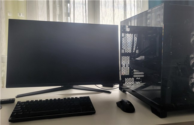 A look at the test system