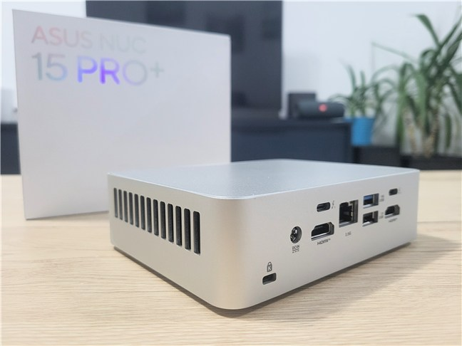 The back has more connectivity options