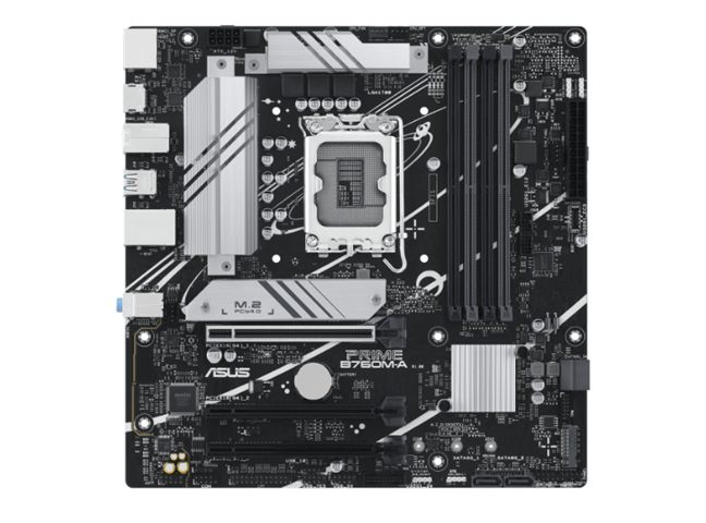 The motherboard is an ASUS PRIME B760M-A