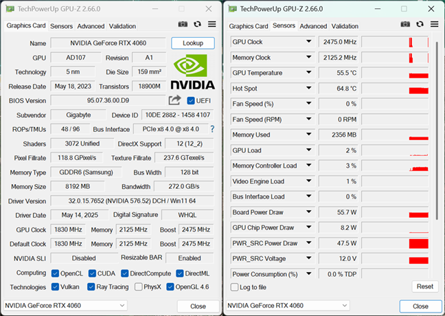 Details about the GPU