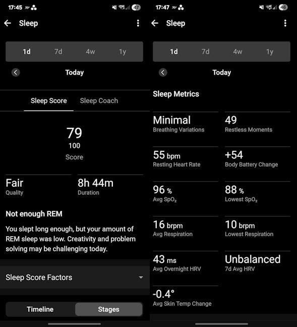 The sleep analysis includes more data than ever
