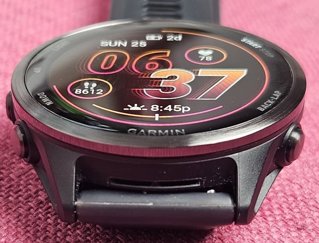 There's a speaker hidden on the bottom bezel