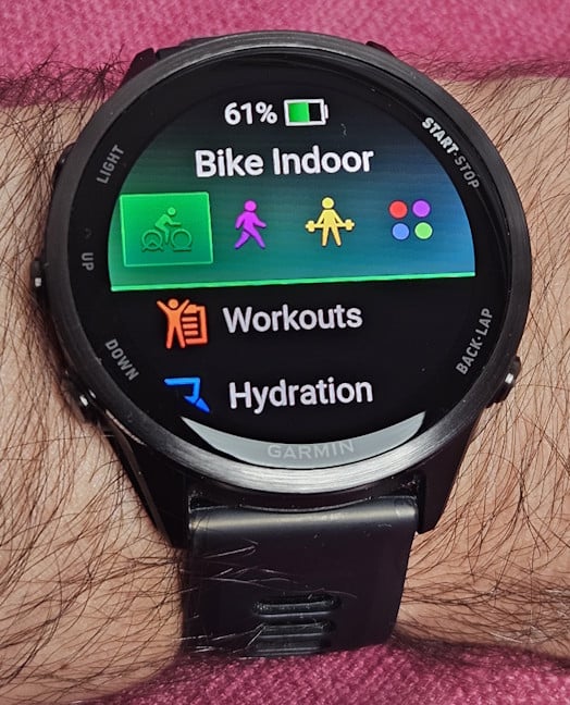 The buttons can be helpful when you have sweaty hands or it's raining