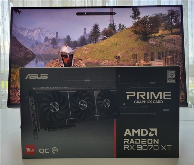 I've played Oblivion Remastered on an ASUS PRIME AMD Radeon RX 9070 XT