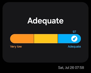 I woke up with a great Antioxidant index