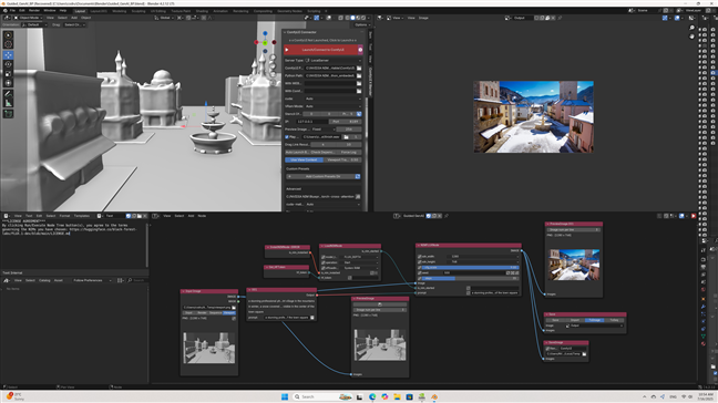 Using the NVIDIA 3D Guided Generative AI Blueprint in Blender
