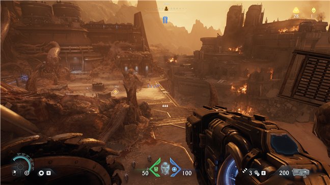 The battlefields are massive