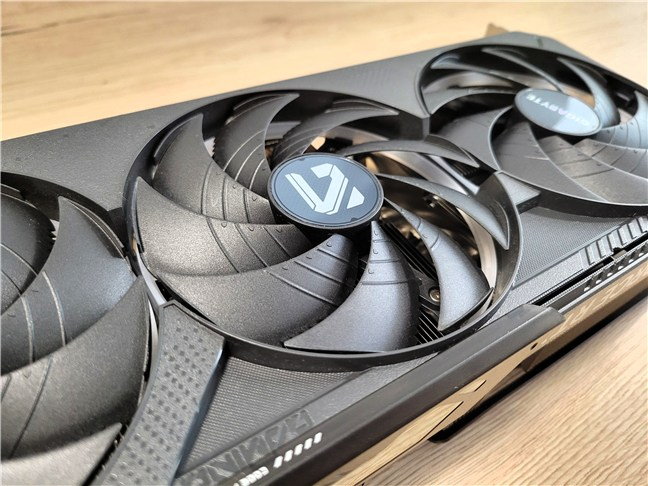 The cooling system is massive