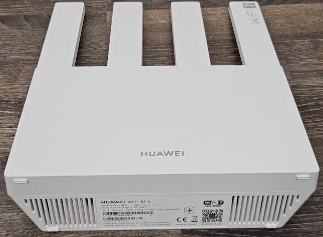 Look on the bottom of the router for info on how to connect