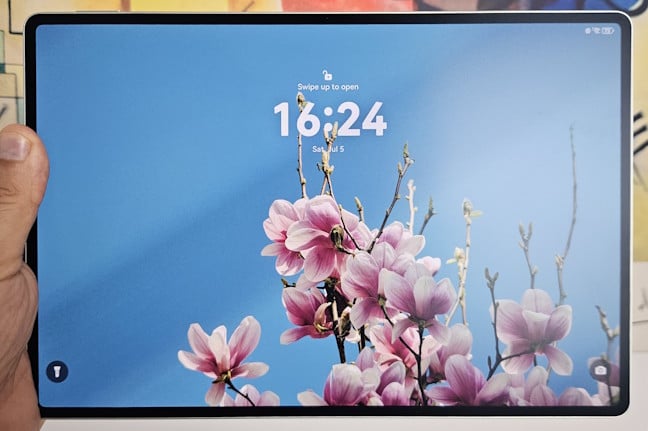 The display is gorgeous