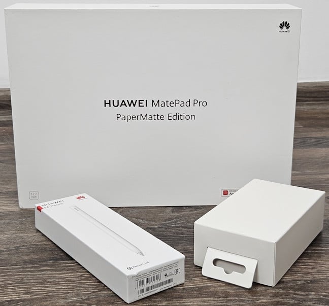 The MatePad Pro 12.2â 2025 PaperMatte Edition comes with many goodies