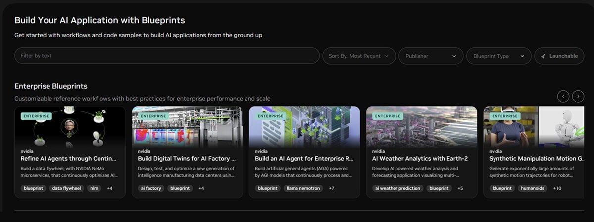 NVIDIA Blueprints: Simplifying AI projects with ready-made schematics