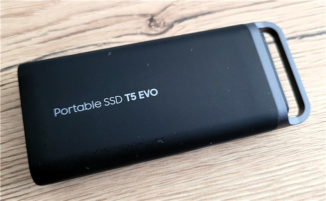 T5â¯Evo is made of metal and covered by a rubberized sleeve