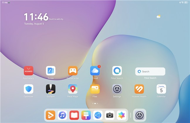 HarmonyOS works great