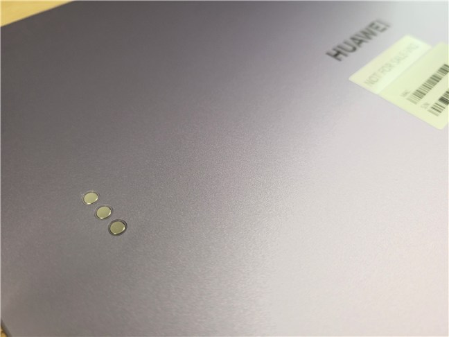 The pins on the back of the tablet