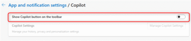How to remove Copilot from Microsoft Edge