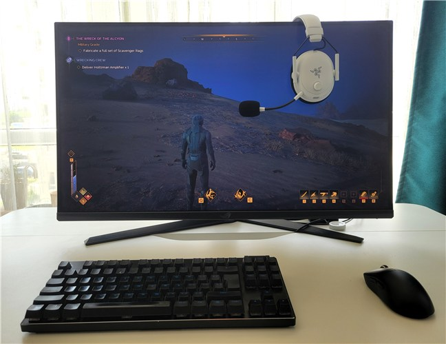 Playing Dune: Awakening with the Razer BlackShark V3 Pro