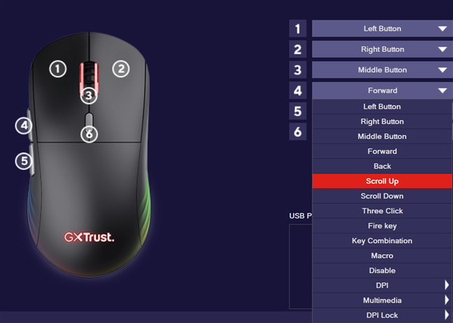 Personalizing the buttons on the Trust GXT927 Redex+