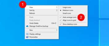 How to restore desktop icons in Windows 10