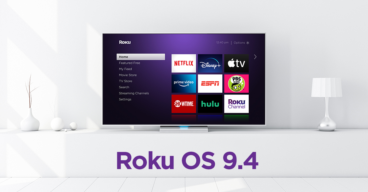 Roku os and purple screen
