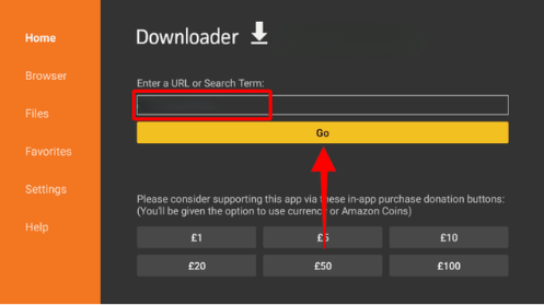 page to download the actual APK file