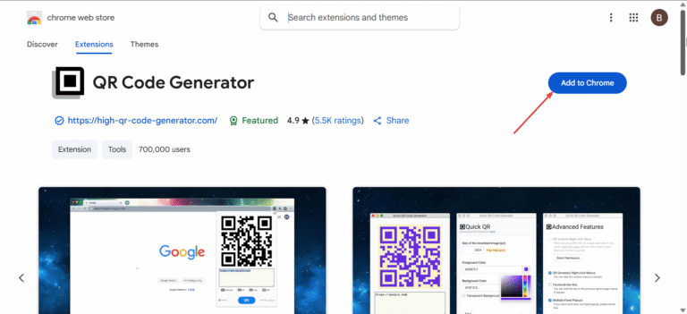 How to Make a QR Code on Google Chrome