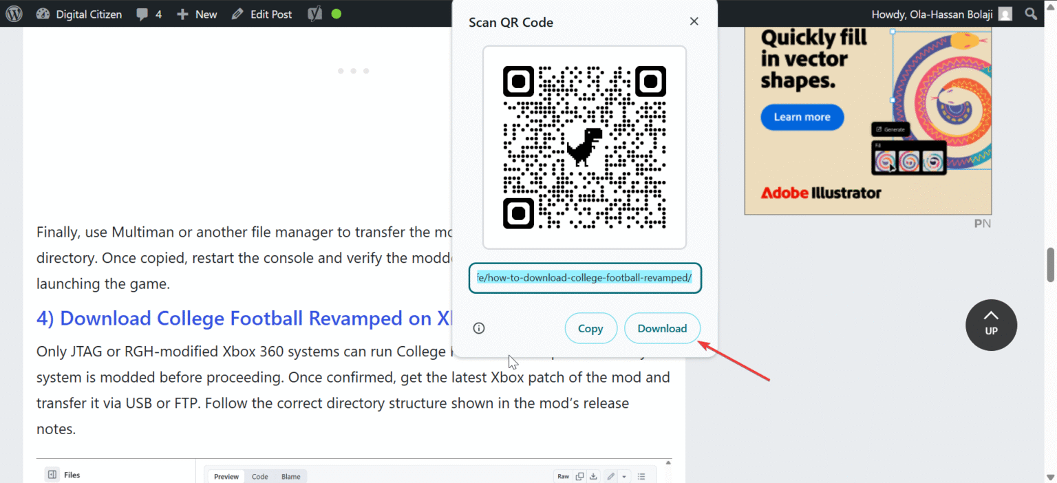 How to Make a QR Code on Google Chrome