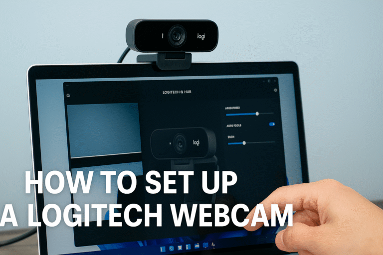 How to Install Logitech C920 Webcam on Windows 10
