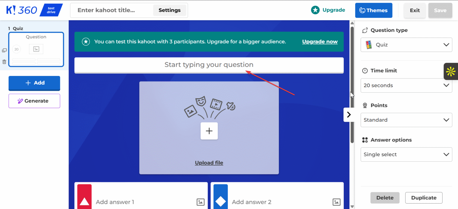 How to Create a Game on Kahoot