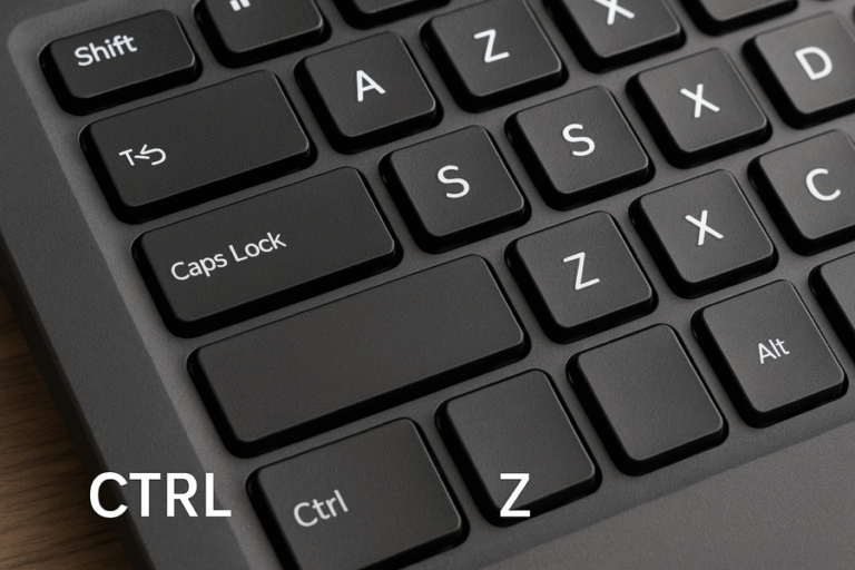 How to Undo on Keyboard