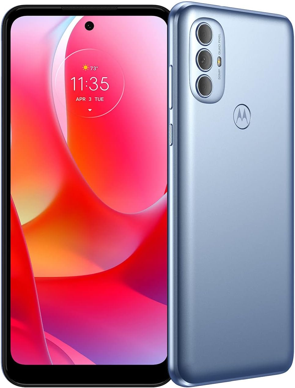 silver Moto G Power model