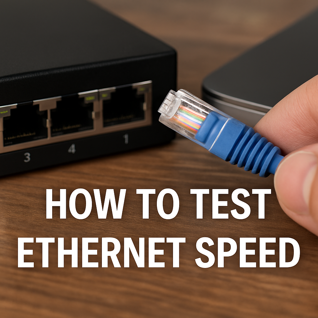 How To Test Ethernet Speed On Windows And Mac