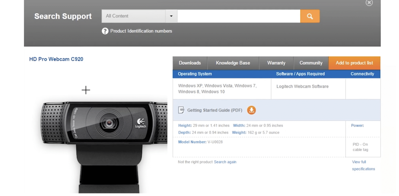 How to Install Logitech C920 Webcam on Windows 10