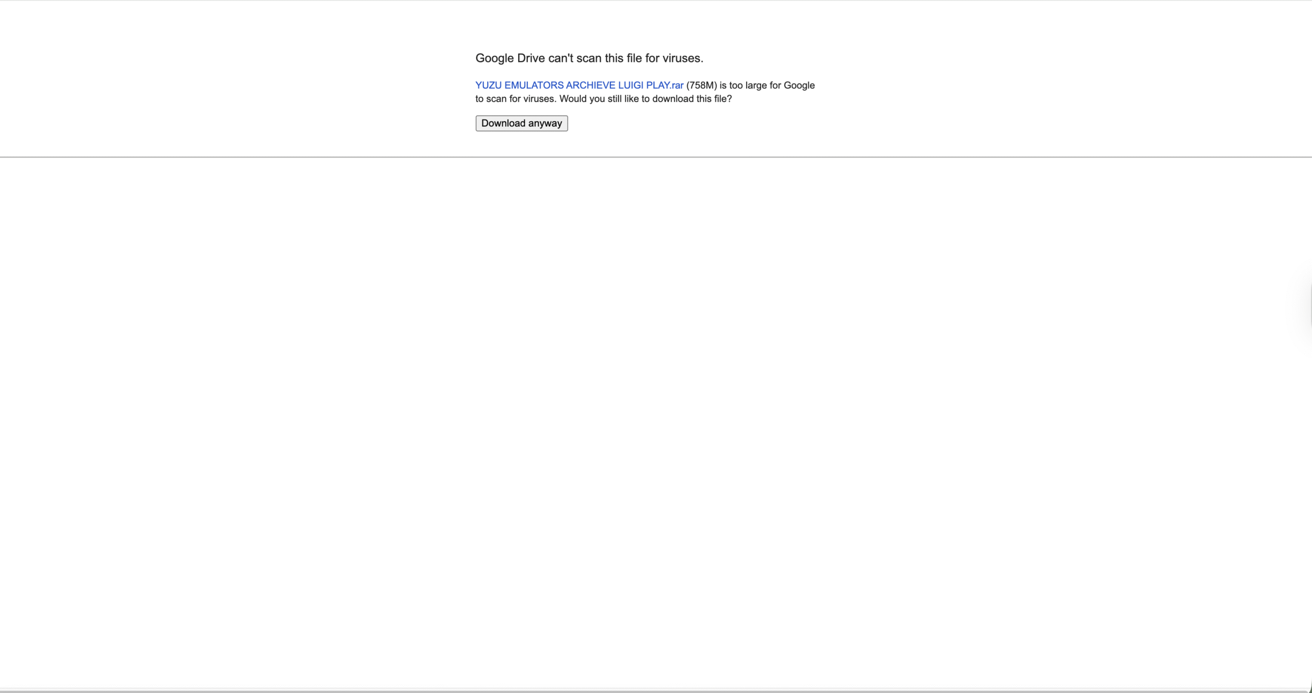 yuzu in google drive folder