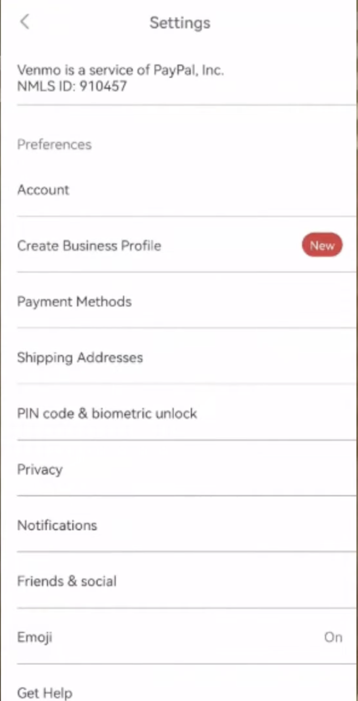 select payment methods
