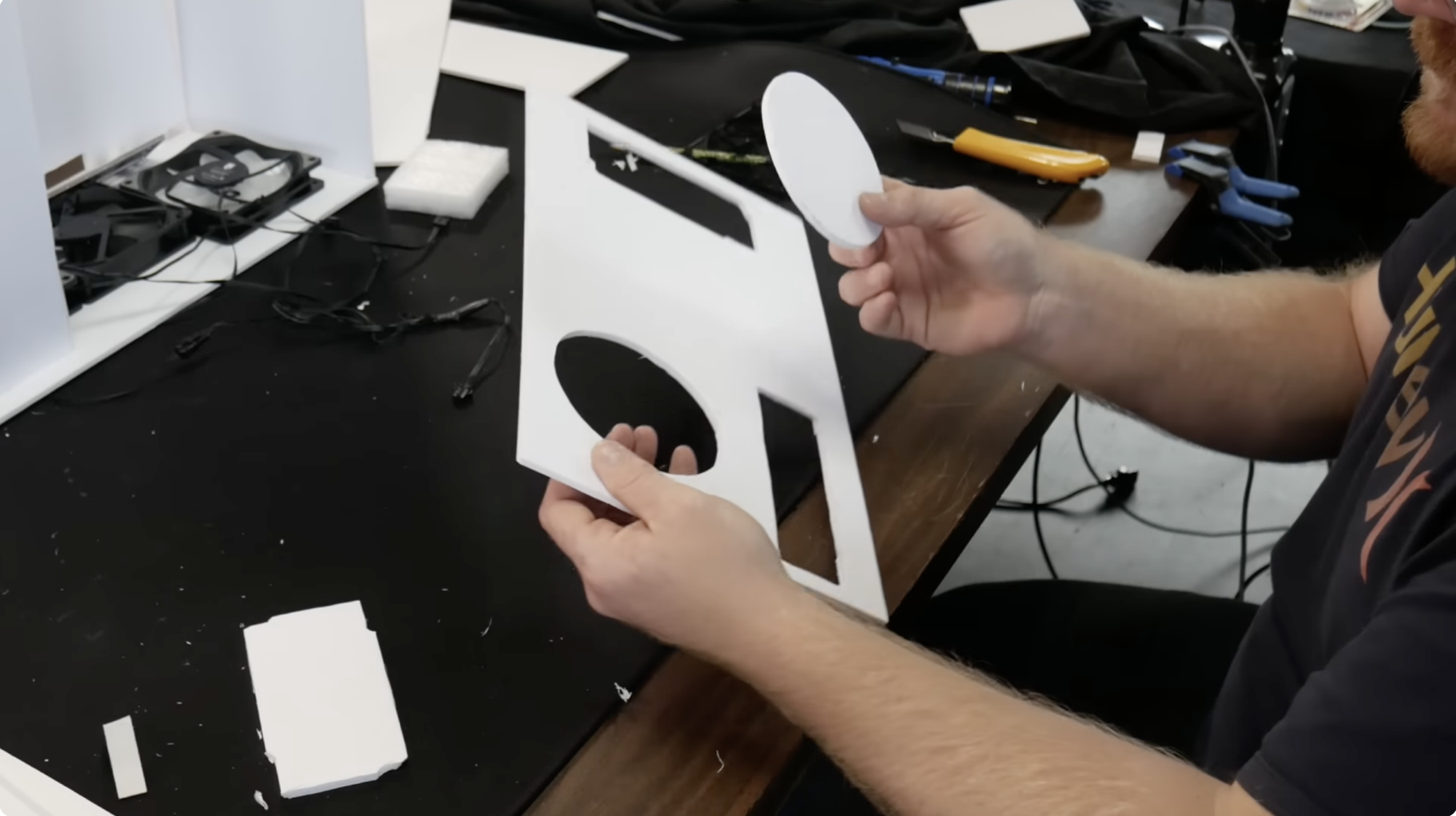 cut-out for pc fan