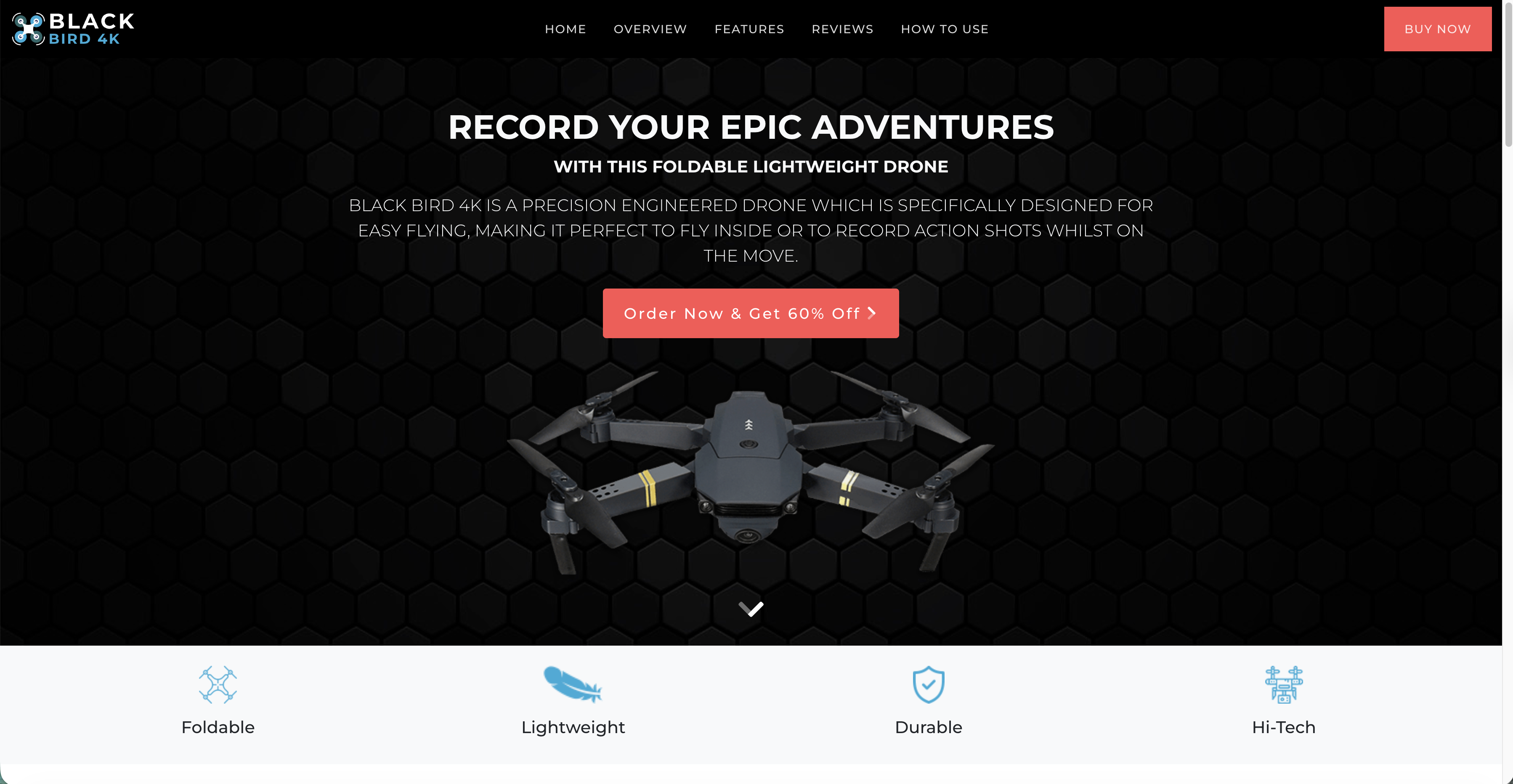 blackbird main homepage