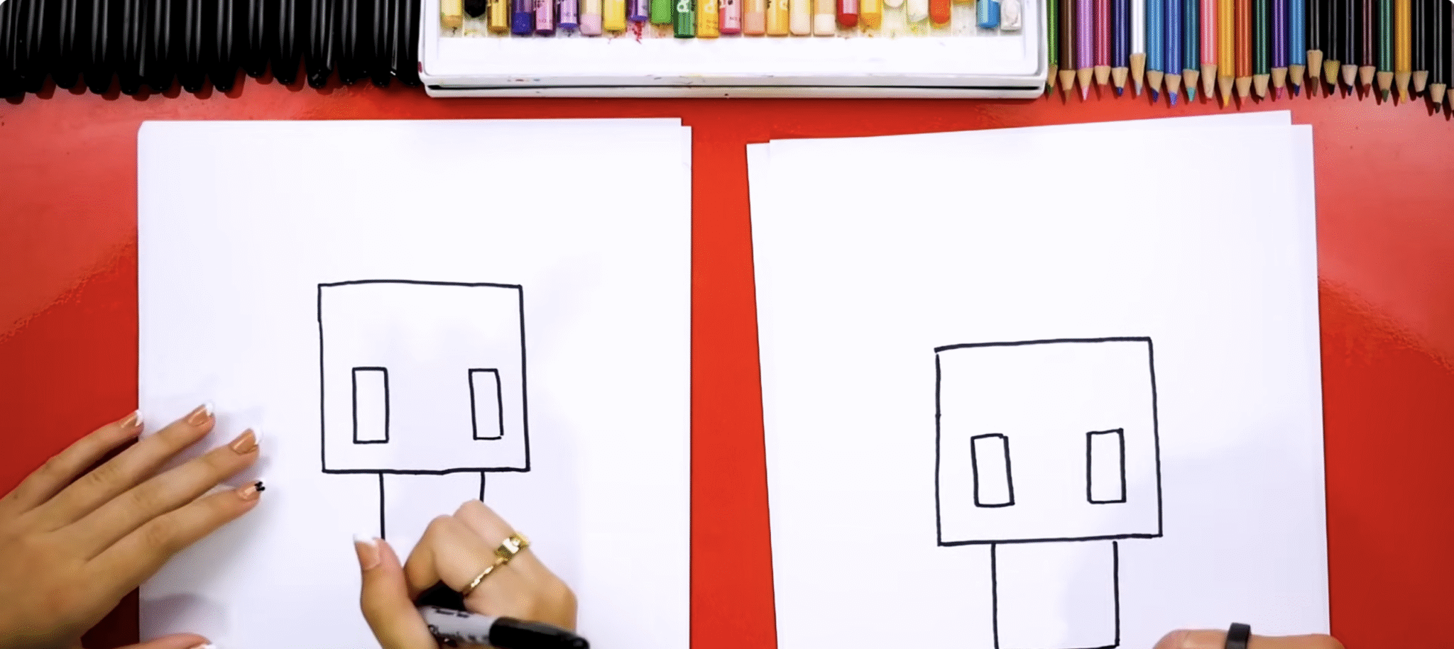 Learn How To Draw Minecraft Easily