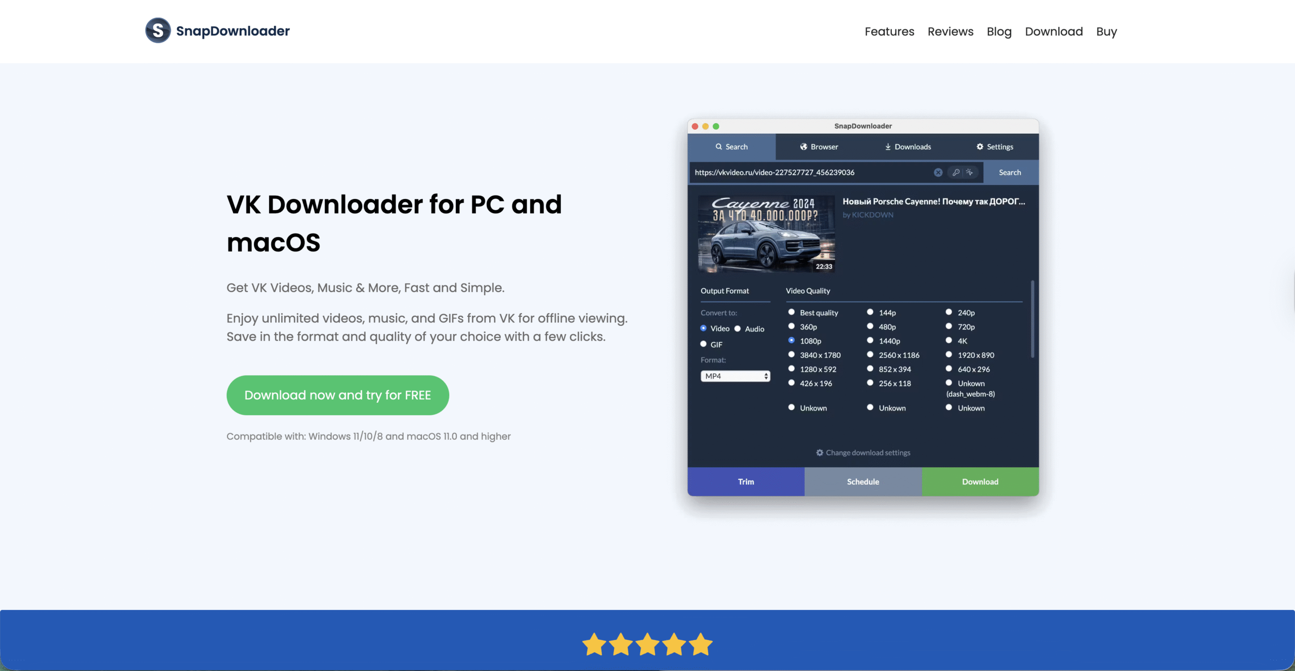 desktop software to download vk videos