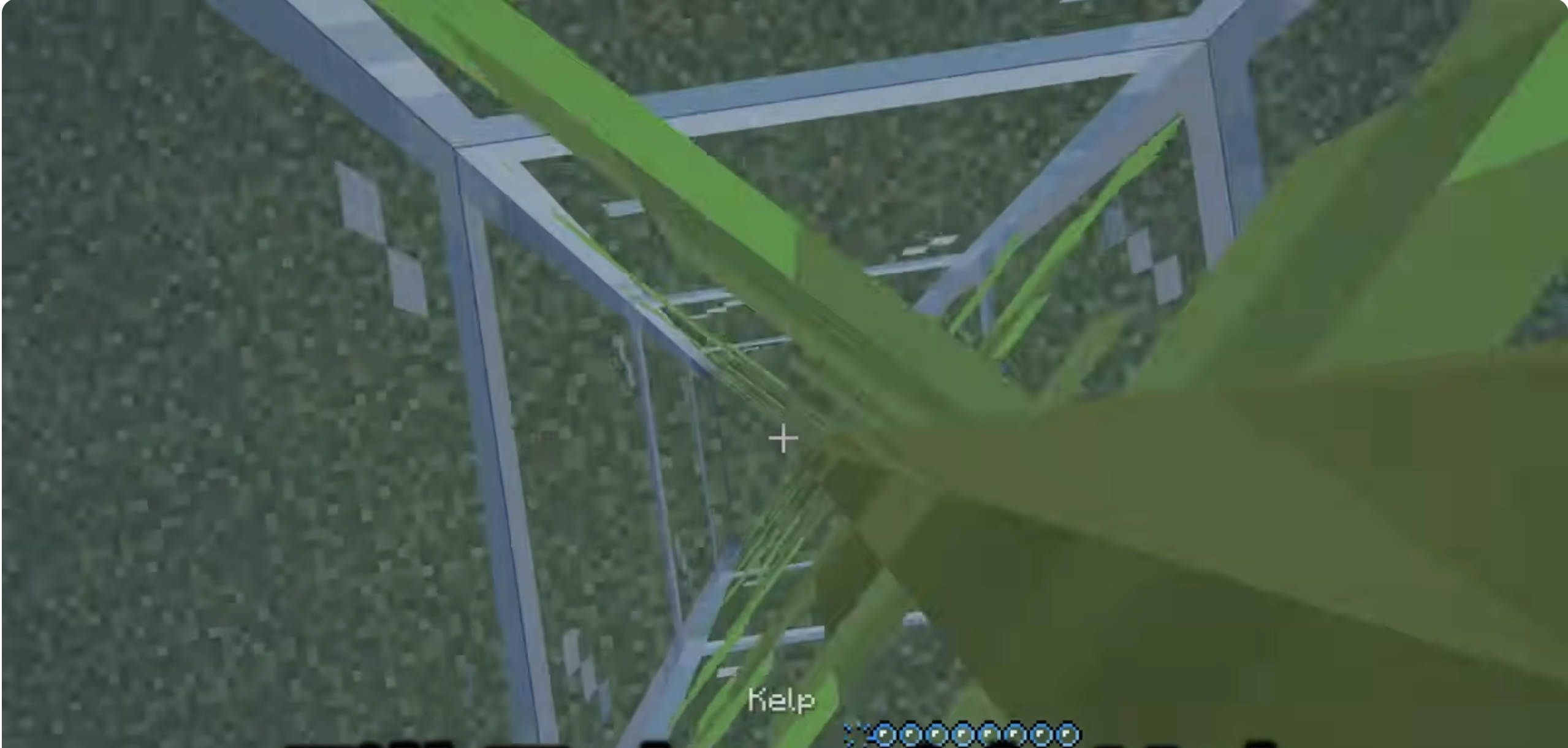 kelp being grown in tower