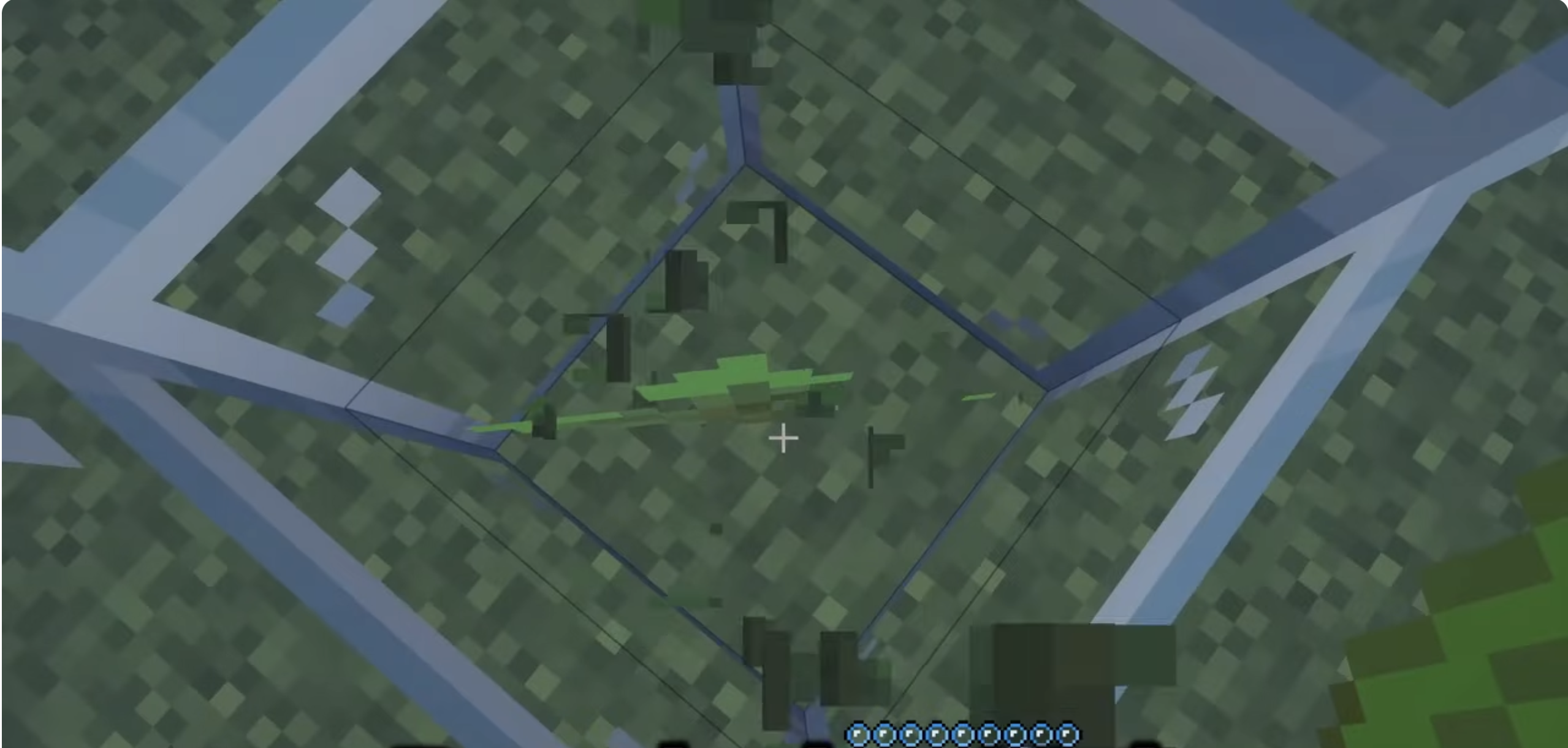 breaking the kelp in the tower