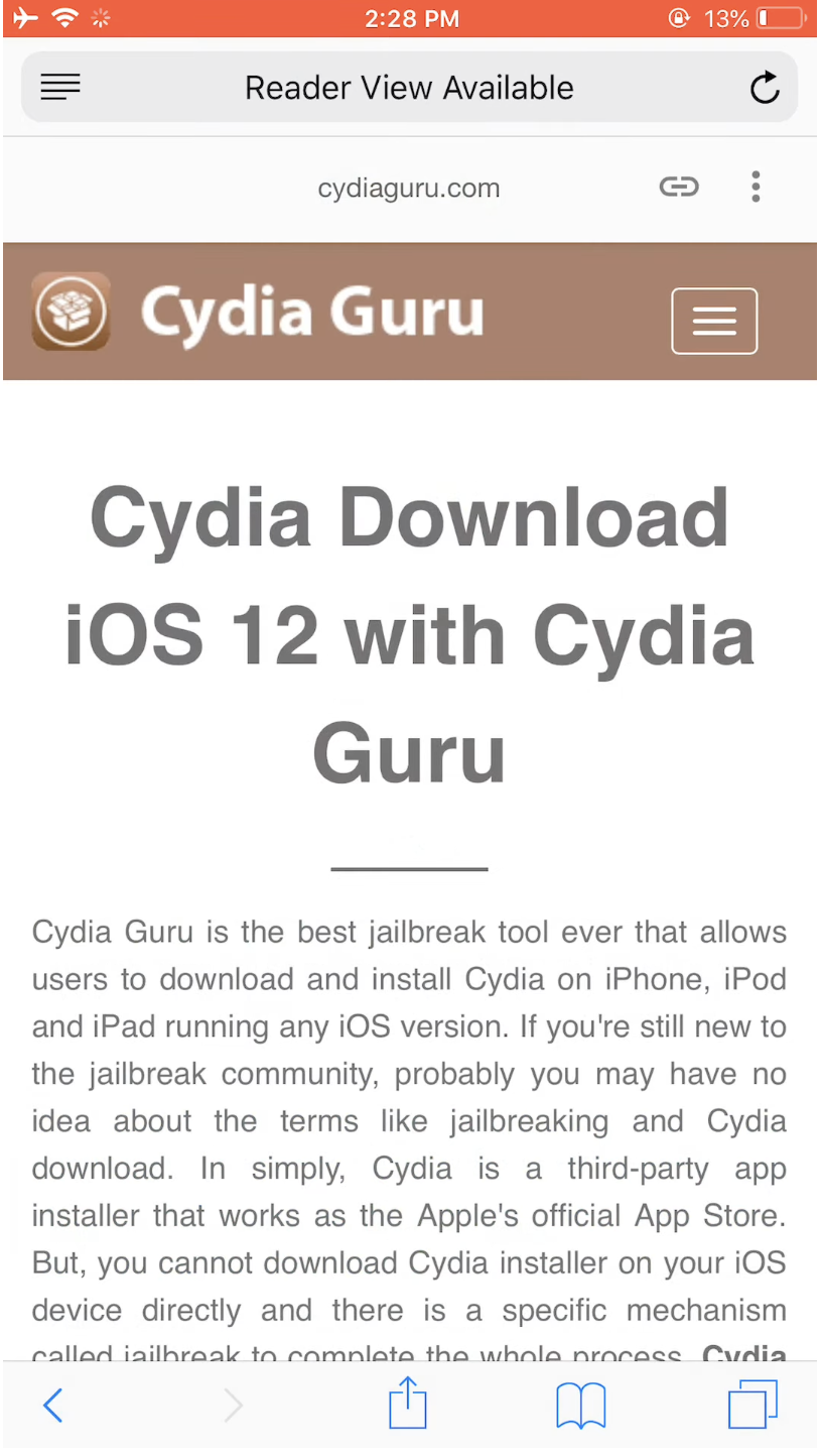 cydia guru website homepage