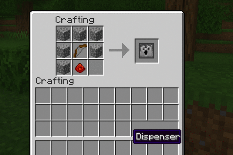 How To Make A Dispenser In Minecraft how-to-make-a-dispenser-in-minecraft